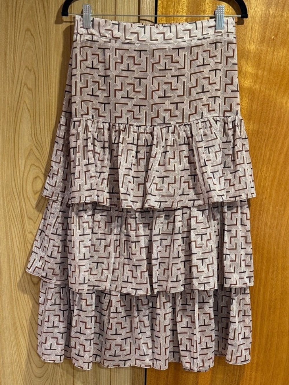 Yakira Bella Midi Ruffled Skirt